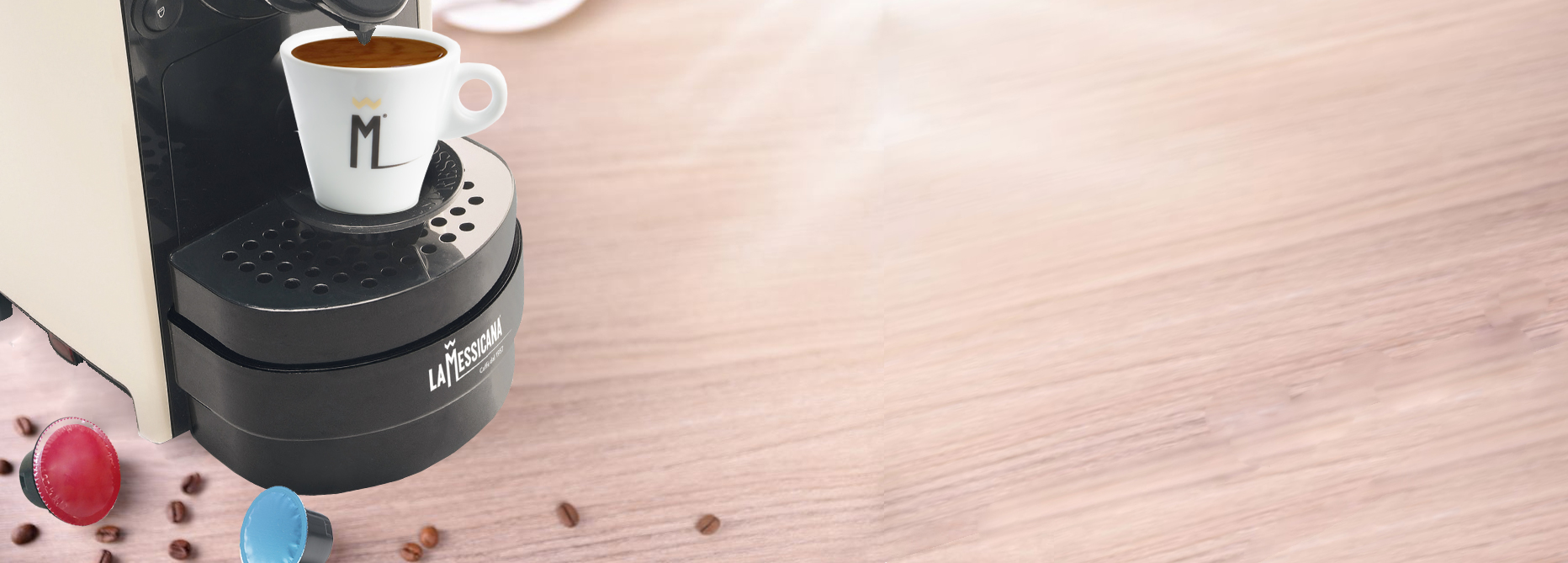 Macchina da Caffè Espresso con Sistema Lavazza Blue